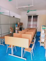 Bàn đọc thư viện MDF