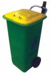 Thùng rác có bánh xe