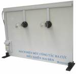 Bảng mạch điện ba công tắc hai đèn