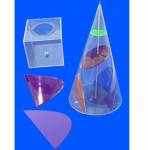 Mô hình thiết diện ba đường conic , Toán 10